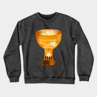 The Cup of a Carpenter distressed Crewneck Sweatshirt